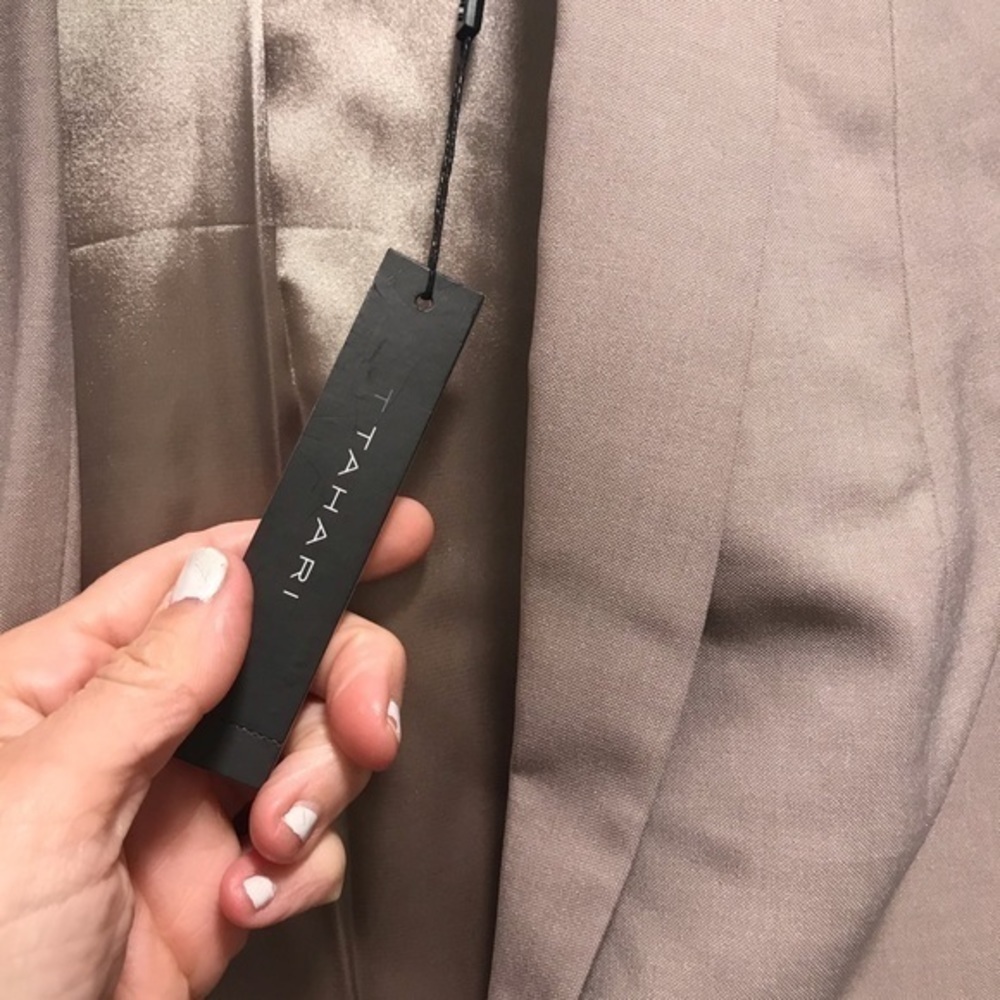 T Tahari Resling Jacket in Hush - Picture 5 of 7